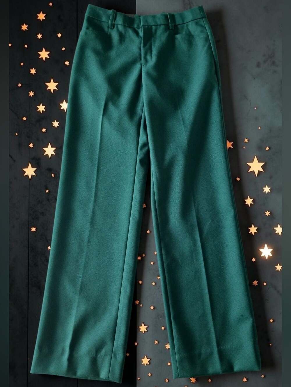 New Banana Republic 100% Wool High Rise Straight Leg Pants